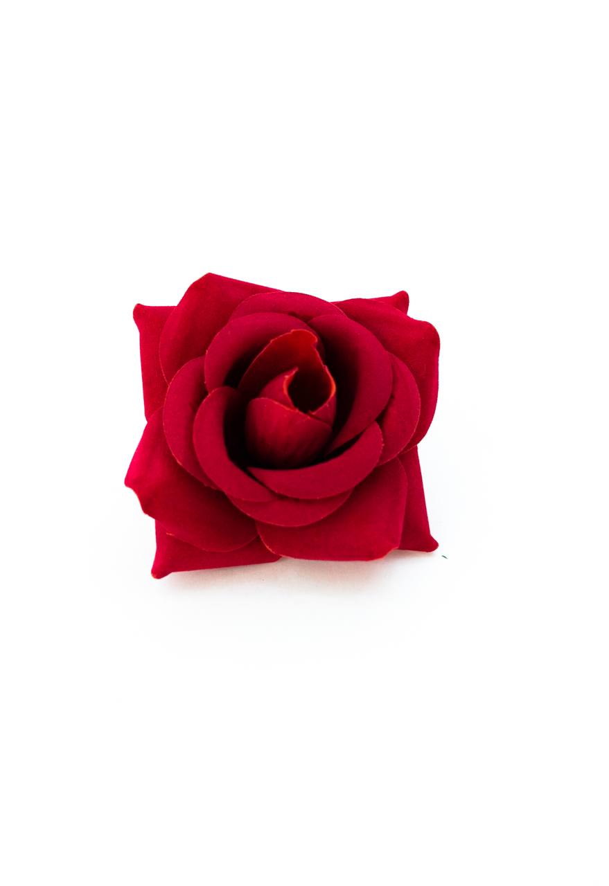 Роза НИКА бархат, красный, (1/160) D=15см, арт. Г005