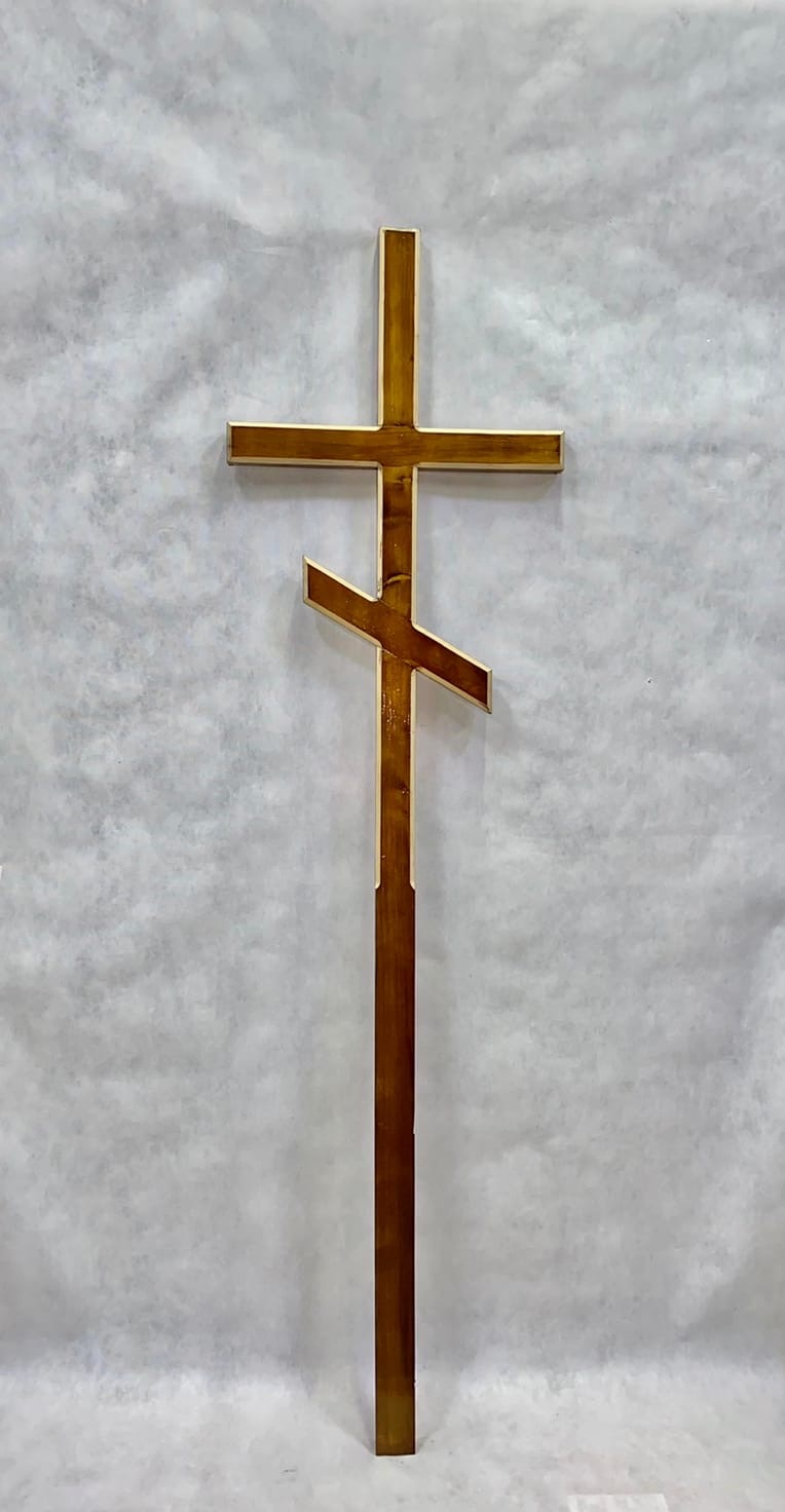 Крест белая фреза 07 двойной, арт. КР-099