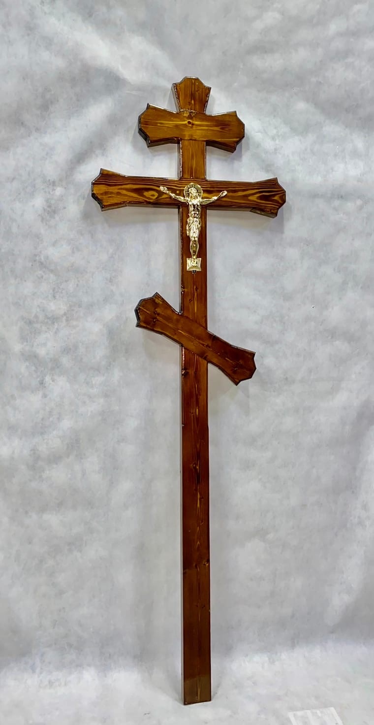 Крест Корона тройной 09, арт. КР-047